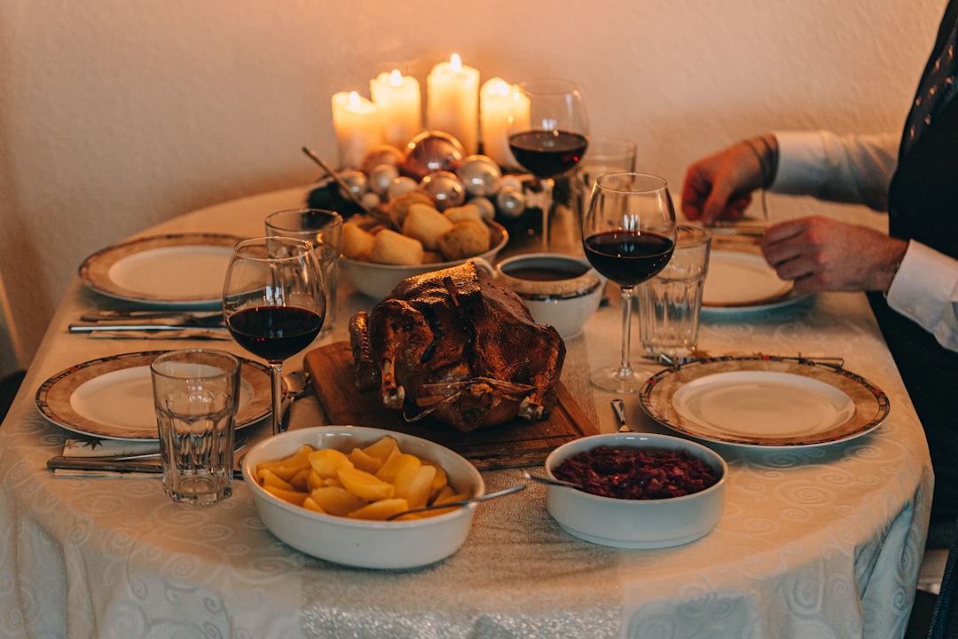Photo christmas eve dinner
